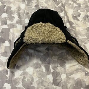 Gap Kids Black Trapper Hat Size S/M